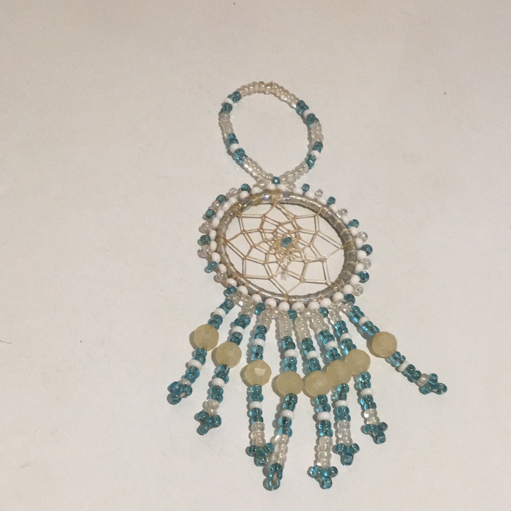 Elegant Beaded Dreamcatcher